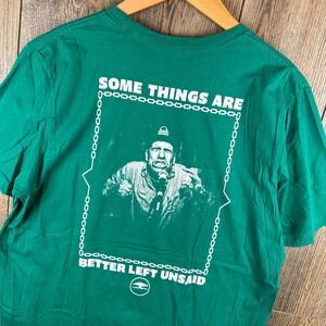 Bane Hardcore Band T-Shirt Green Graphic Some Things Are Better Left Unsaid Tee